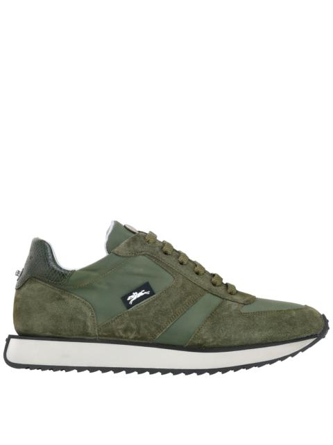 Longchamp Le Pliage Green Sneakers Forest - Leather