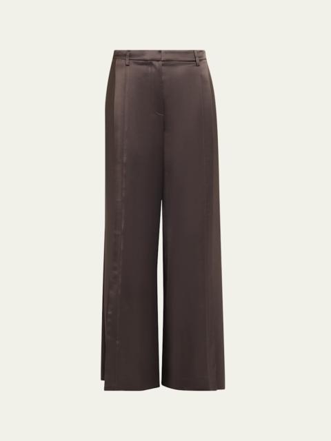 TWP Taite Satin Wide-Leg Pants