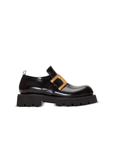 Balmain Anthem loafers in glazed leather