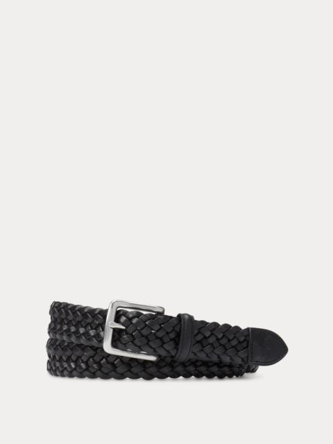 Polo Ralph Lauren Braided Vachetta Leather Belt
