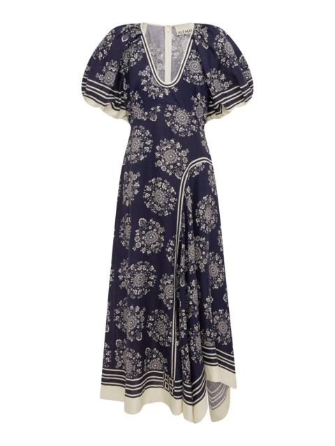 ALÉMAIS Banderra Midi Dress