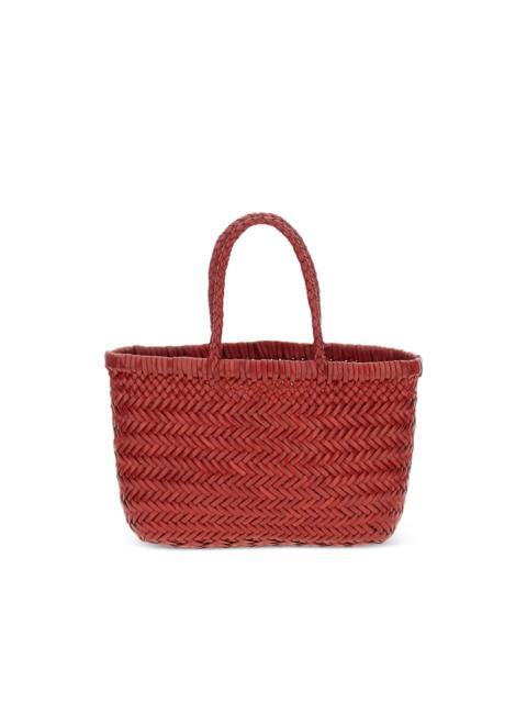 DRAGON DIFFUSION mini Flat Gora woven tote bag