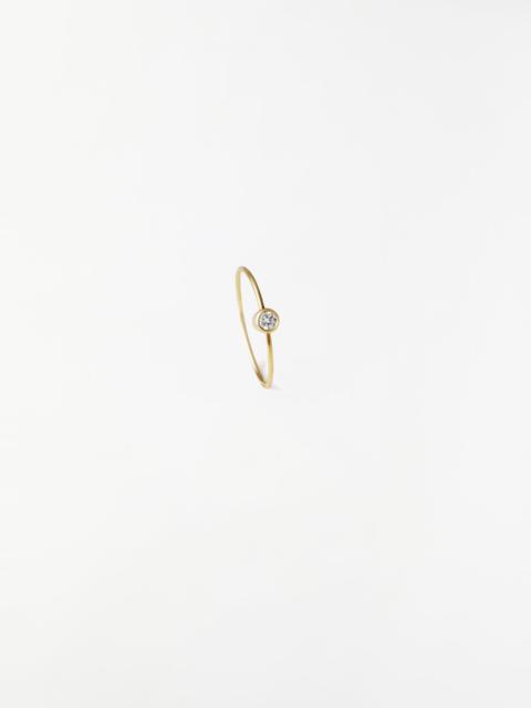 SHIHARA One-Stone Hoop Earring 02