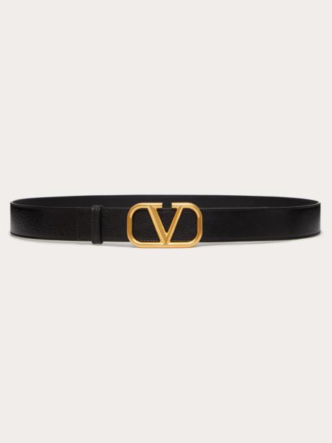 Valentino VLOGO SIGNATURE BELT IN OMBRÉ COWHIDE