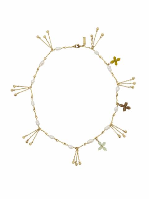 ALÉMAIS Le Jardin Bead Flower Necklace
