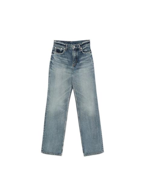 Alaïa Straight-leg denim jeans