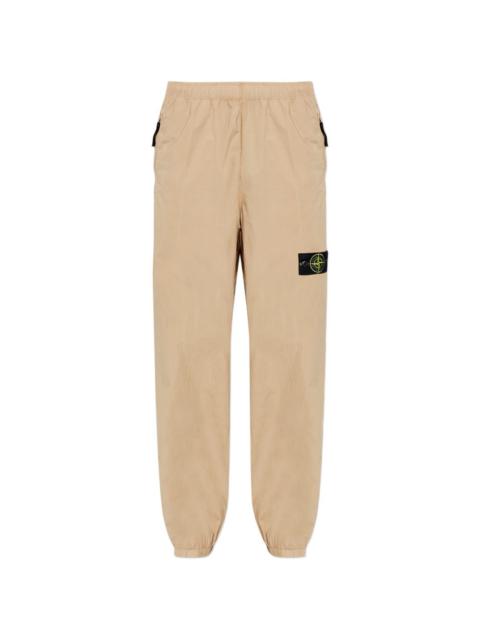 Stone Island logo-patch trousers