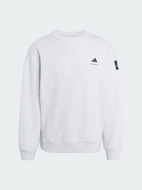 adidas ADIDAS EQUIPMENT RIB CREWNECK SWEATSHIRT
