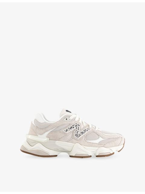 New Balance 9060 Suede and Mesh Trainers