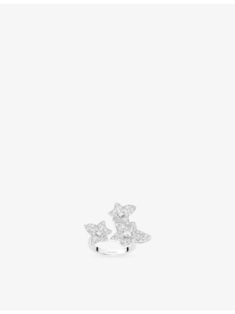 Boucheron Lierre De Paris 18ct White Gold And 0.59ct Diamond Ring