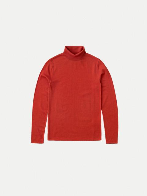 Nudie Jeans Vivi Rollneck Rosso