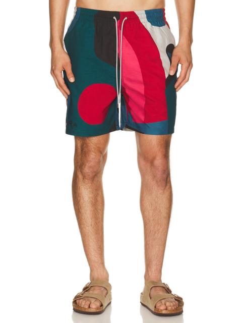 by Parra Ball To The Face Swim Shorts