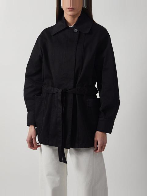 House of Dagmar Jacket Field Cotton Washed black