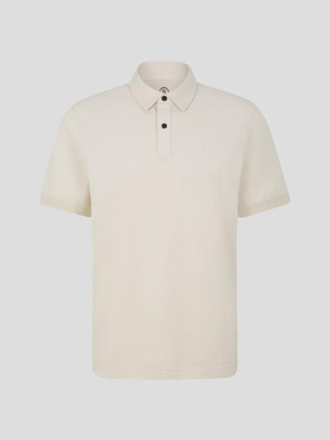 BOGNER Timo Piqué polo shirt in Light beige