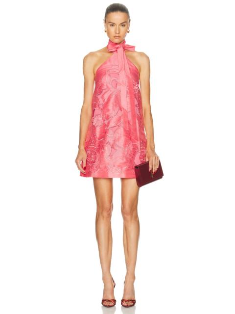 LEO LIN Lola Halterneck Mini Dress