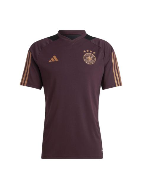 adidas adidas Germany Tiro 23 Training Jersey 'Shadow Maroon' HF3990