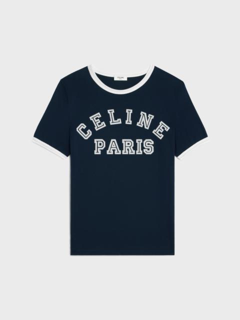 celine paris T-shirt in cotton jersey