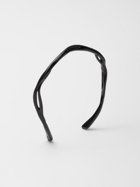 Prada Nylon fiber headband