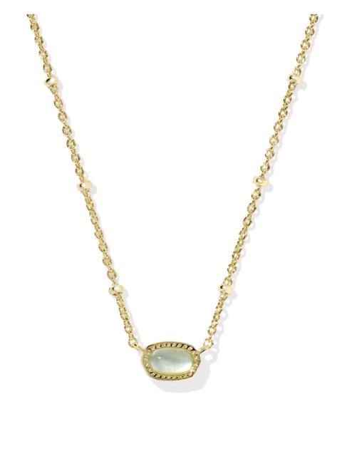 KENDRA SCOTT Mini Elisa Gold Satellite Short Pendant Necklace