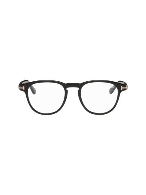 TOM FORD Black Round Glasses