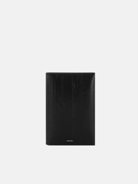 Vince Eel Leather Passport Case