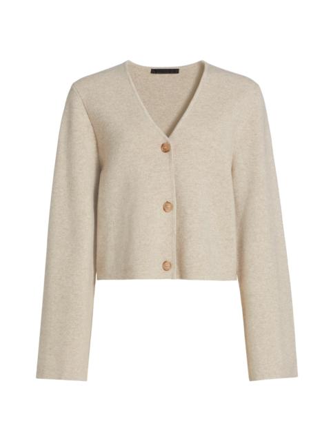 Jenni Kayne Women's Chelsea Wool-Cashmere Cardigan - Oatmeal