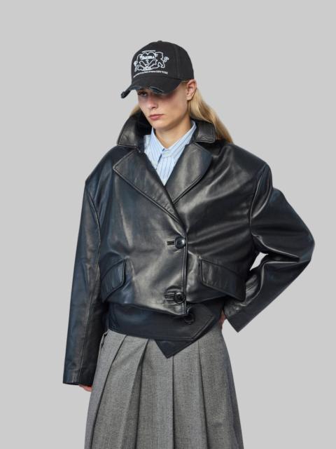 VAQUERA Women Leather Overcoat
