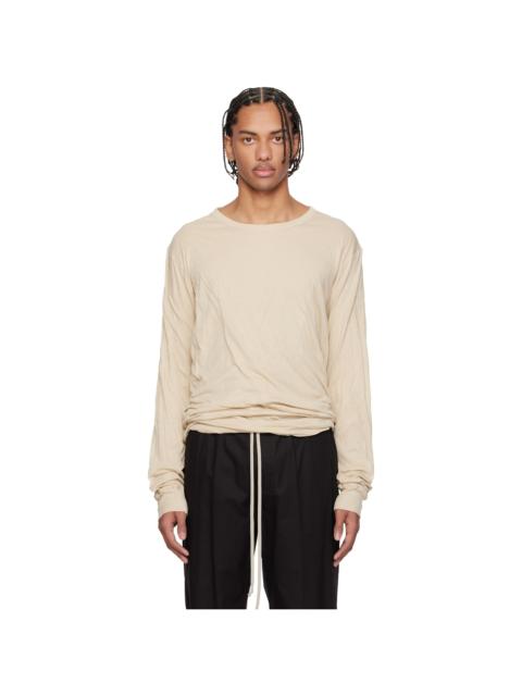 Rick Owens Off-White Temple Jumbo Double LS T-shirt
