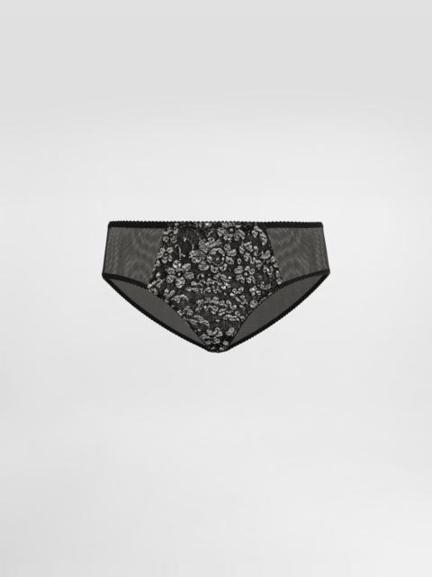 Dolce & Gabbana Tulle and lace briefs