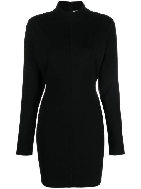 SAINT LAURENT roll-neck knitted dress
