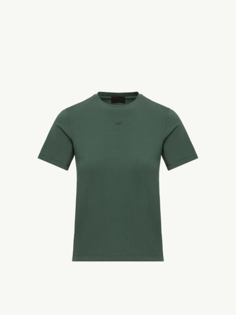Moncler Logo Cotton Jersey T-Shirt