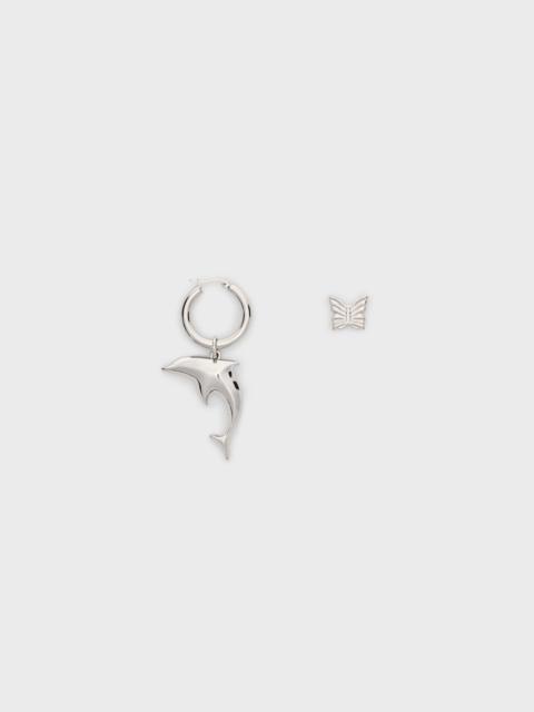 Blumarine METAL EARRINGS FOR PIERCED EARS WITH DOLPHIN PENDANT