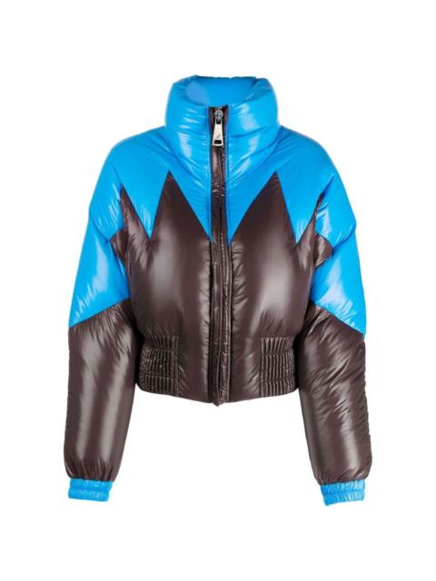 Khrisjoy colour-block puffer jacket