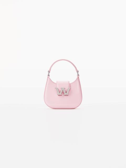 Alexander Wang W LEGACY MICRO HOBO IN LEATHER