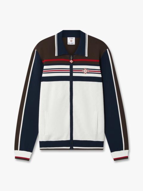 CASABLANCA Café Culture Stripe Track Jacket