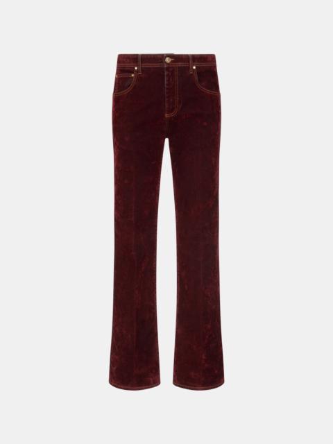 AMIRI VINTAGE CUT FLOCK DENIM JEAN