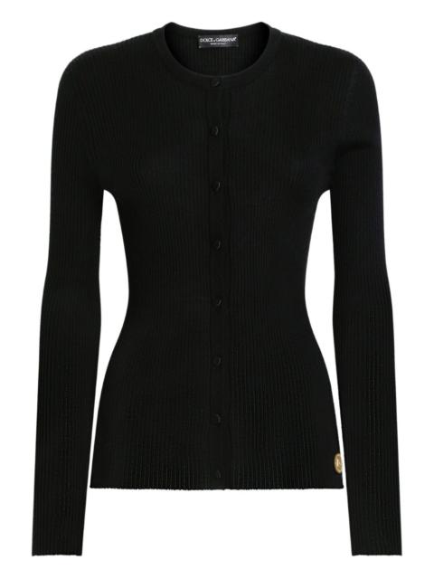 Dolce & Gabbana ribbed button-up cardigan