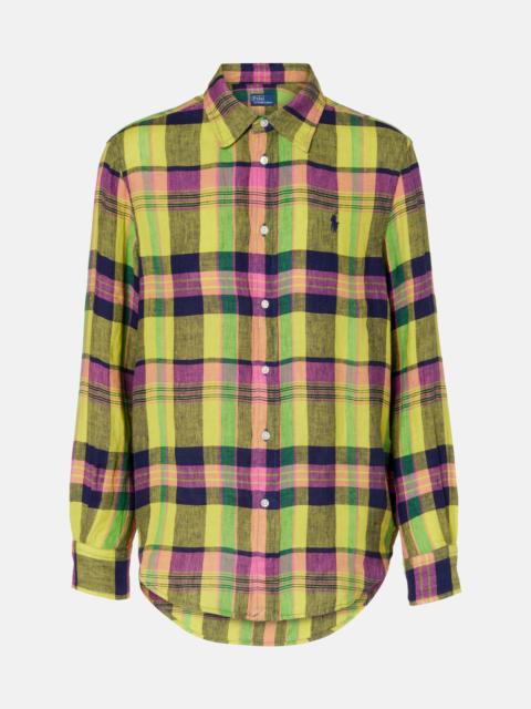 Polo Ralph Lauren Checked linen shirt