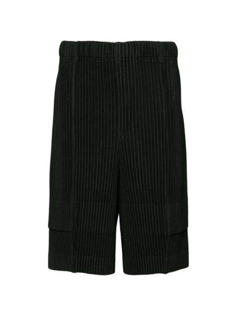 SS24 CARGO PLEATS PANTS - DEEP GREEN