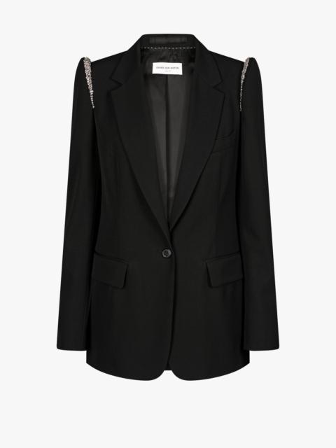 Dries Van Noten EMBELLISHED BLAZER