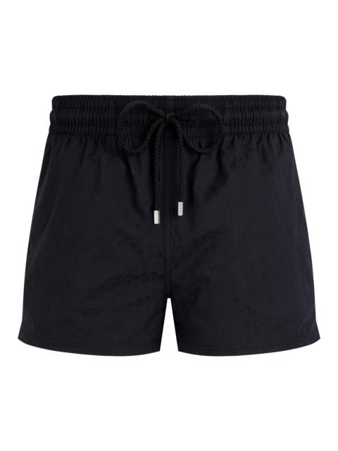 Vilebrequin Men Short Swim Trunks Jacquard Turtles