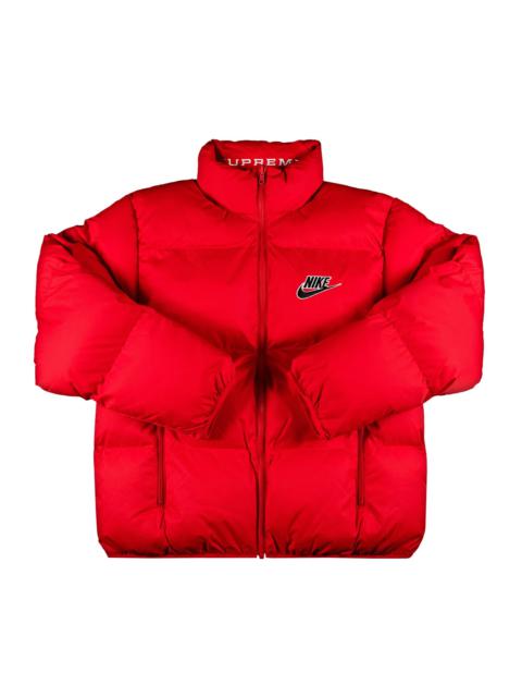 Supreme Supreme x Nike Reversible Puffy Jacket 'Red' | REVERSIBLE