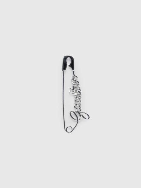 Jean Paul Gaultier – Safety Pin Gaultier Earring Silver