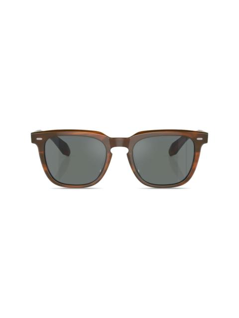 Oliver Peoples N.06 square-frame sunglasses