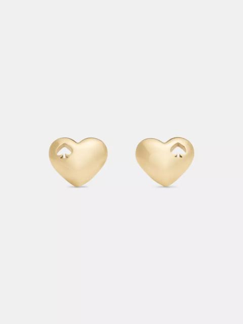 kate spade Heart And Spade Studs