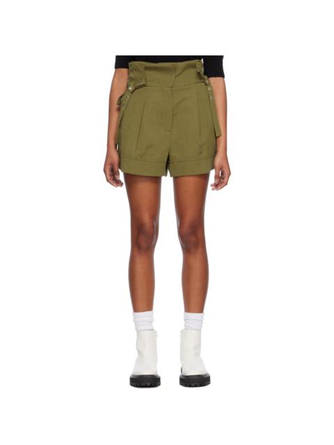 3.1 Phillip Lim Khaki Paperbag Shorts