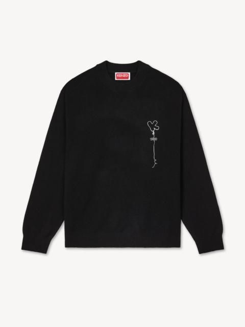 KENZO 'KENZO Balloons' embroidered jumper in wool