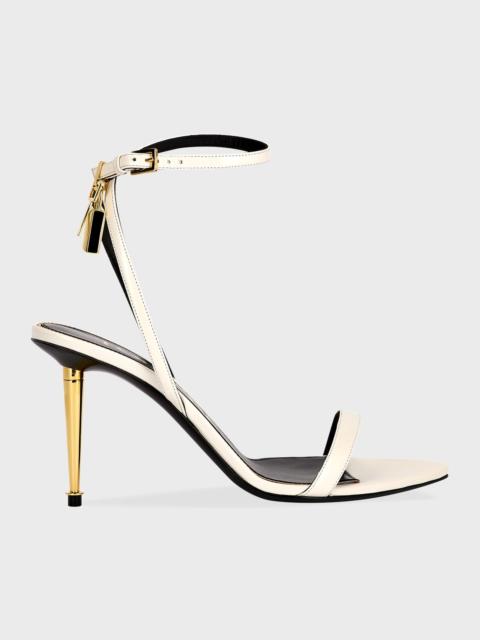 TOM FORD Lock Leather Sandals