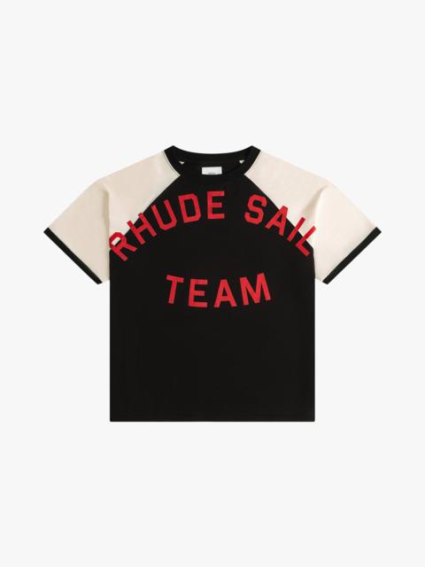 Rhude OIL CORP RAGLAN TEE