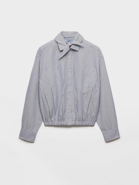 Prada Madras fabric shirt